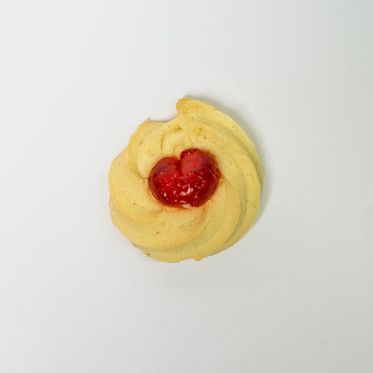 Red Cherry Butter Sugar Cookie