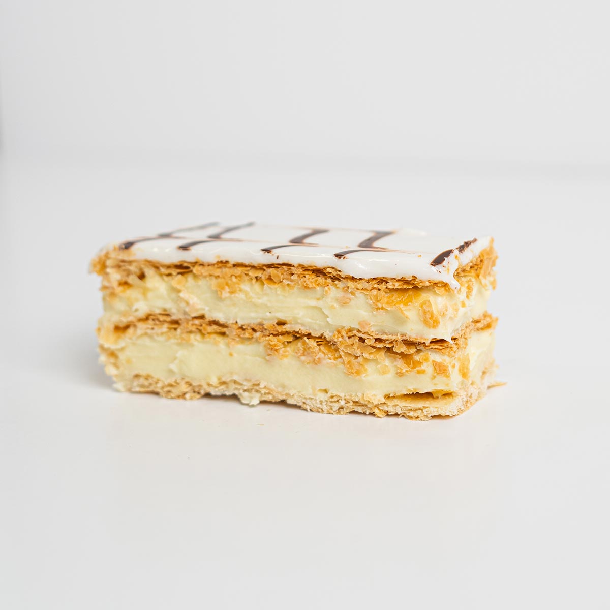 Mille feuille custard