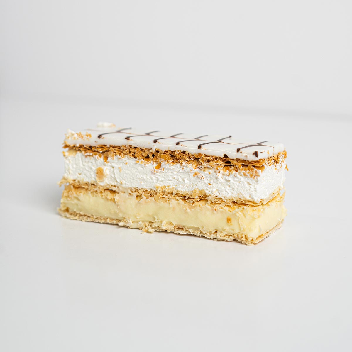 Mille feuille custard et crème